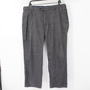 Peter Millar Pants Mens 38 L27 gray Corduroy Chino Crown flat front pockets
